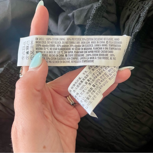 Endless Rose Ruffle Sleeve Black Mini Dress Size Medium - Picture 13 of 13